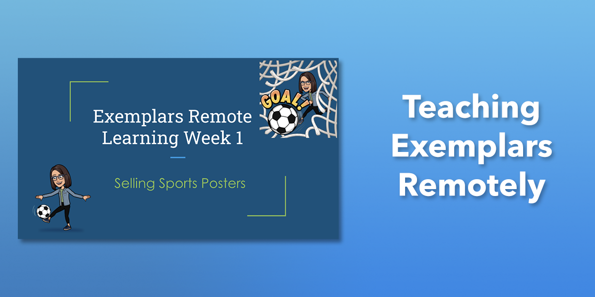 Teaching Exemplars Remotely Exemplars