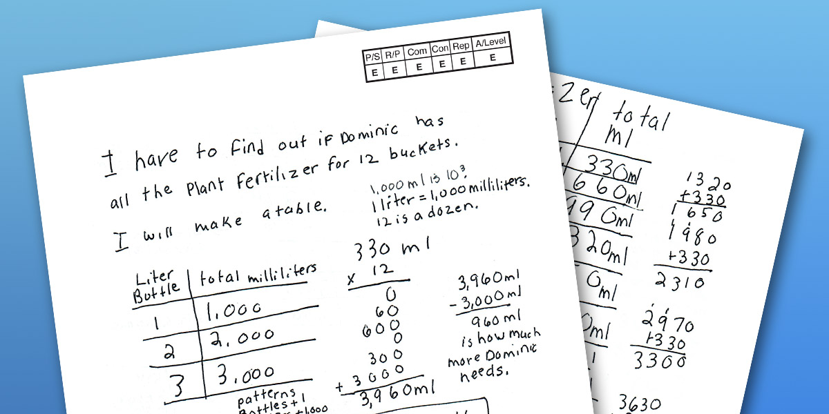 Using Anchor Papers to Help Teachers and Students Understand the Common