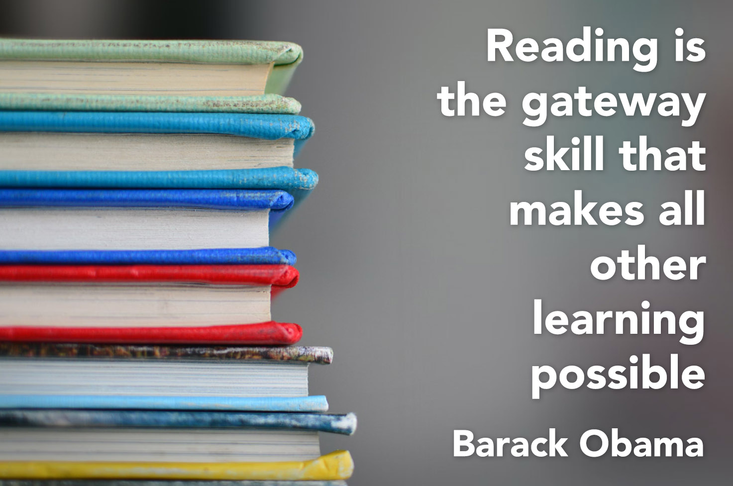 reading is the gateway that makes all other learning possible