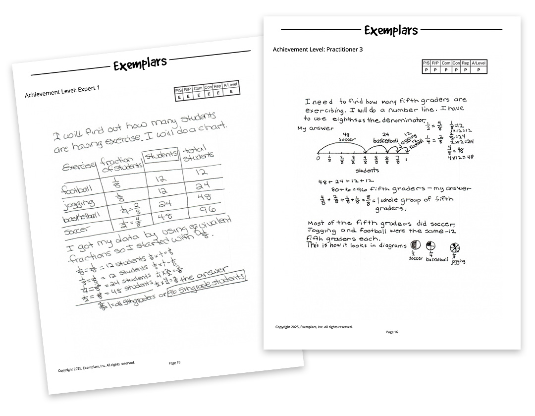 Student Work Samples