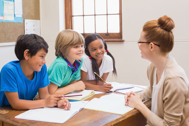 Students in classroom