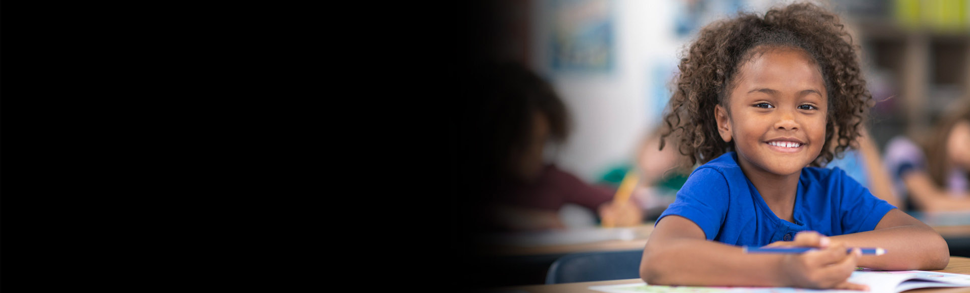 Student at Desk